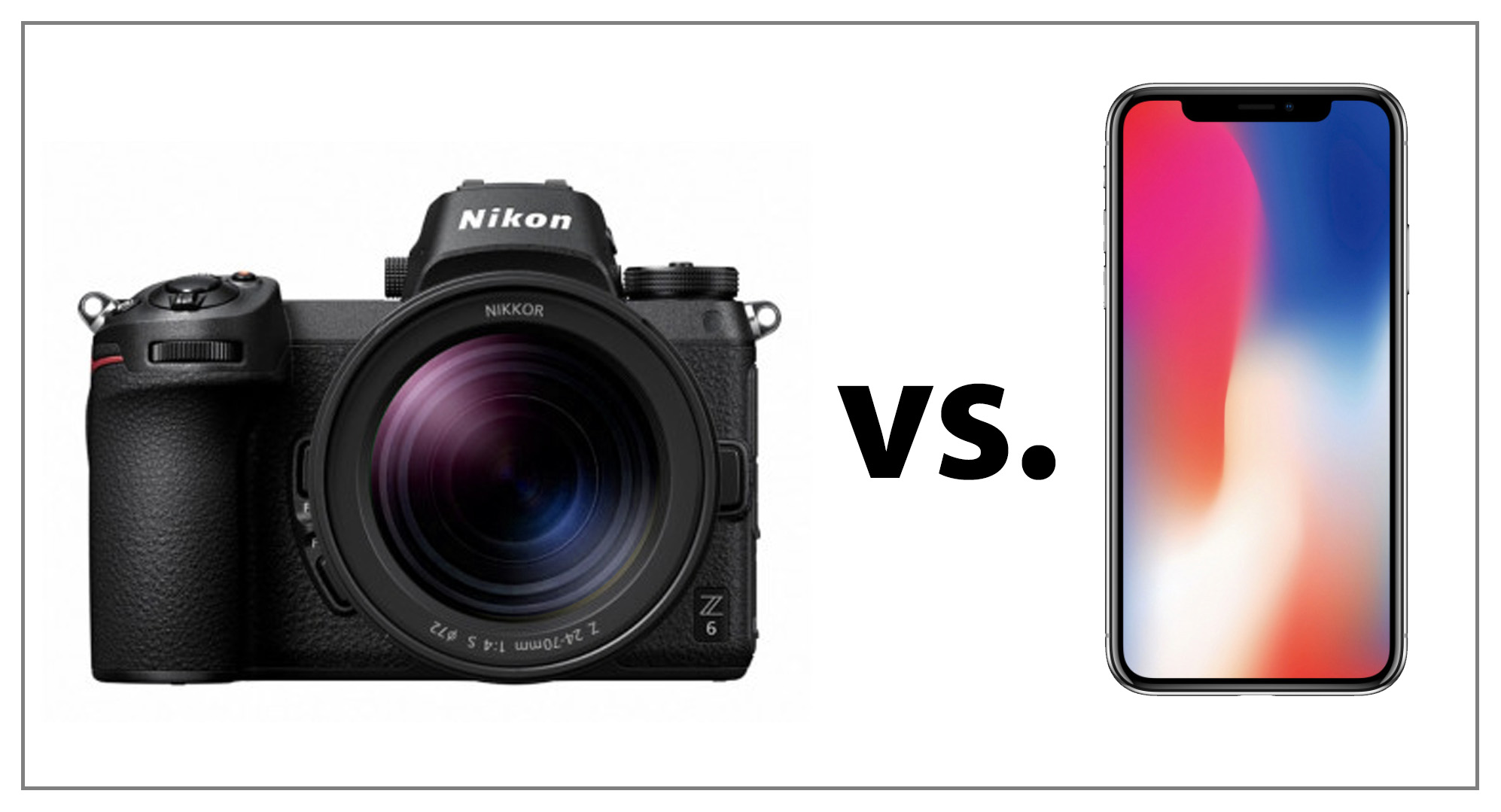 kamera vs. smartphone